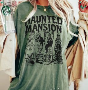 Vintage The Haunted Mansion Shirt Disney Halloween Hoodie Haunted Mansion Sweater Halloween Matching Tshirt Haunted Mansion 1969 giftyzy.com 3