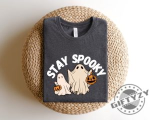 Stay Spooky Shirt Halloween Sweatshirt Halloween Gift Hoodie Womens Halloween Sweater Spooky Season Tshirt giftyzy.com 2