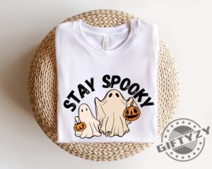 Stay Spooky Shirt Halloween Sweatshirt Halloween Gift Hoodie Womens Halloween Sweater Spooky Season Tshirt giftyzy.com 3