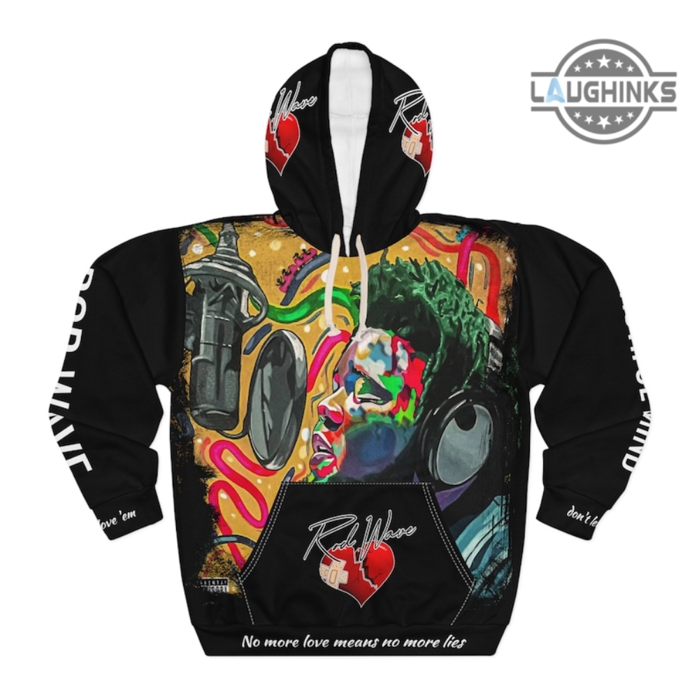 rod wave tapestry hoodie sweatshirt tshirt all over printed rod wave sweater t shirt no more love means no more lies alone rod wave tour concert shirt laughinks.com 1