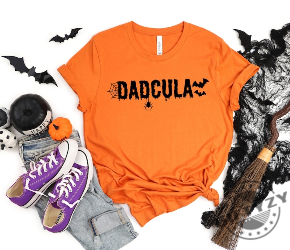 Dadcula Matching Halloween Shirt Couples Halloween Dadcula Sweatshirt Mom Halloween Hoodie Dad Halloween Tshirt