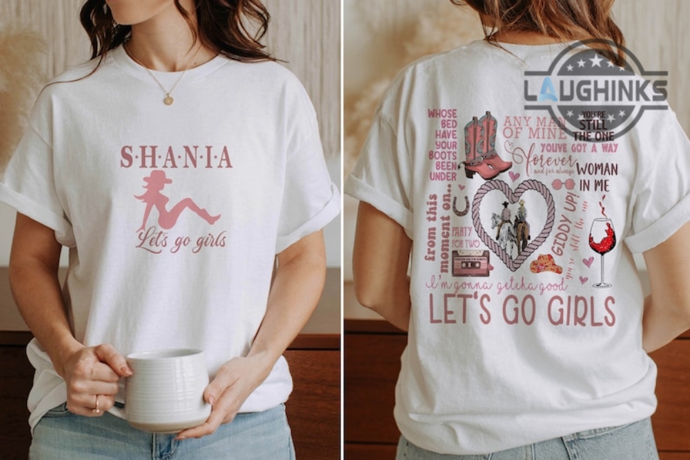 Country Music Artist T-shirt, Shania Twain T-shirt in 2023