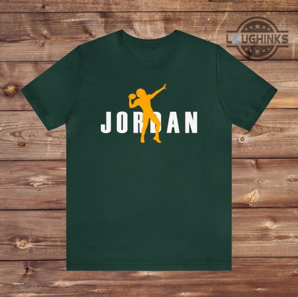 jordan love tshirt sweatshirt hoodie jordan love shirts vintage green bay packers shirt short sleeve long sleeve shirt mens womens funny football t shirt laughinks.com 1