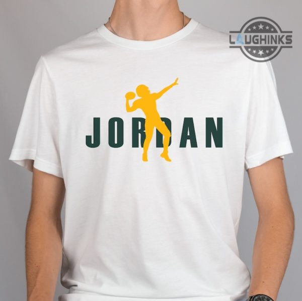 jordan love tshirt sweatshirt hoodie jordan love shirts vintage green bay packers shirt short sleeve long sleeve shirt mens womens funny football t shirt laughinks.com 3