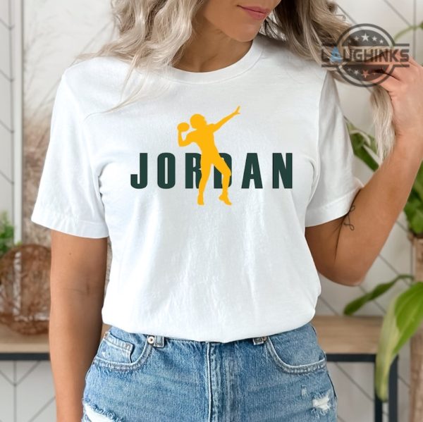 jordan love tshirt sweatshirt hoodie jordan love shirts vintage green bay packers shirt short sleeve long sleeve shirt mens womens funny football t shirt laughinks.com 6