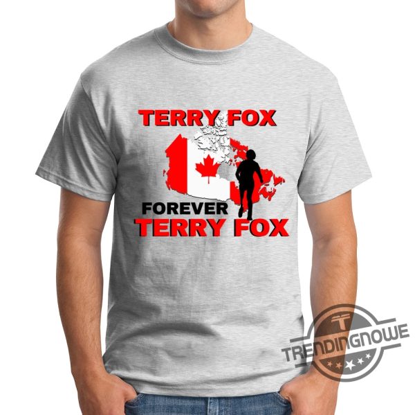 Terry Fox Shirt Marathon Of Hope Classic Shirt Canada Day Event Marathon Day Shirt Running Cancer Research Activism Canadian Shirt trendingnowe.com 2