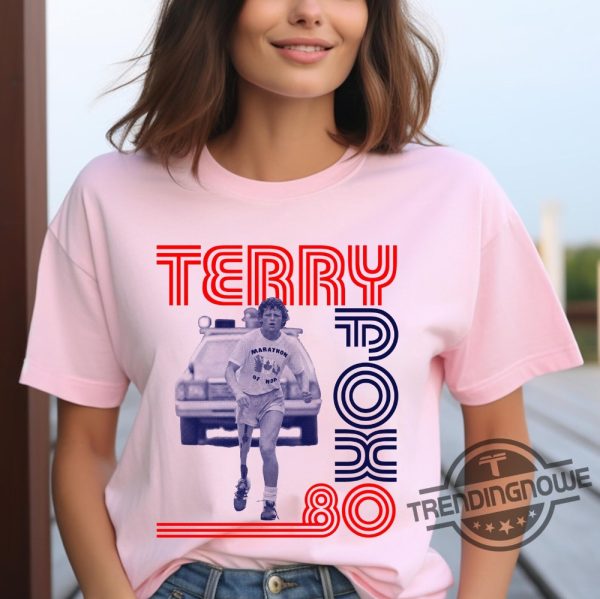 Terry Fox Shirt Running Cancer Research Activism Canadian Shirt Marathon Of Hope Classic Shirt Canada Day Event Marathon Day Shirt trendingnowe.com 1