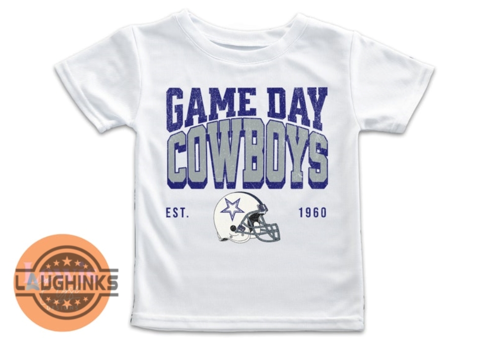 Retro Dallas Cowboys Shirt Sweatshirt Hoodie Kids Mens Womens Cowboys Game  Today Shirts Game Day Est 1960 Tshirt Nfl Shop Dallas Cowboys T Shirt Vintage  Cowboys Shirt - Laughinks