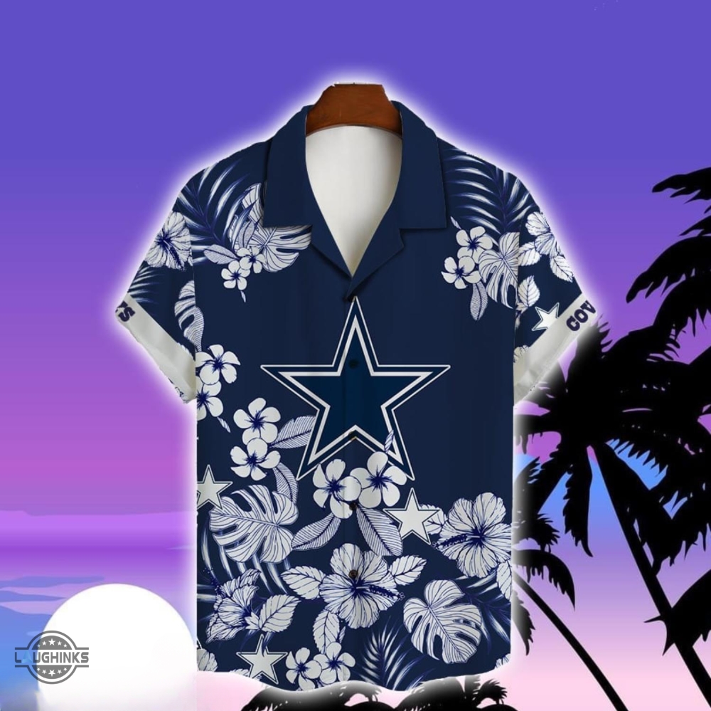 Dallas Cowboys Button Up Shirt Mens Dallas Cowboys Hawaiian Shirt