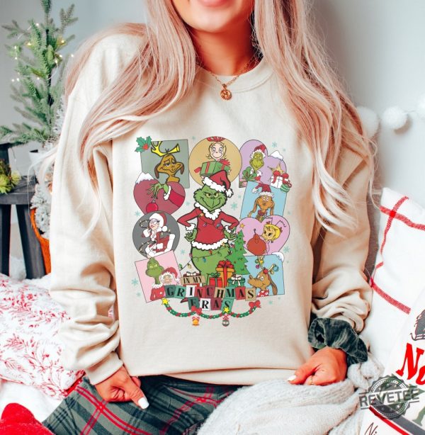 In My Grinchmas Eras Shirt The Eras Tour Shirt Resting Grinch Face Shirt Grinch Shirt Ideas Grinch My Day Sweatshirt Grinch Christmas Countdown Grinch Christmas Sweater Unique revetee 4