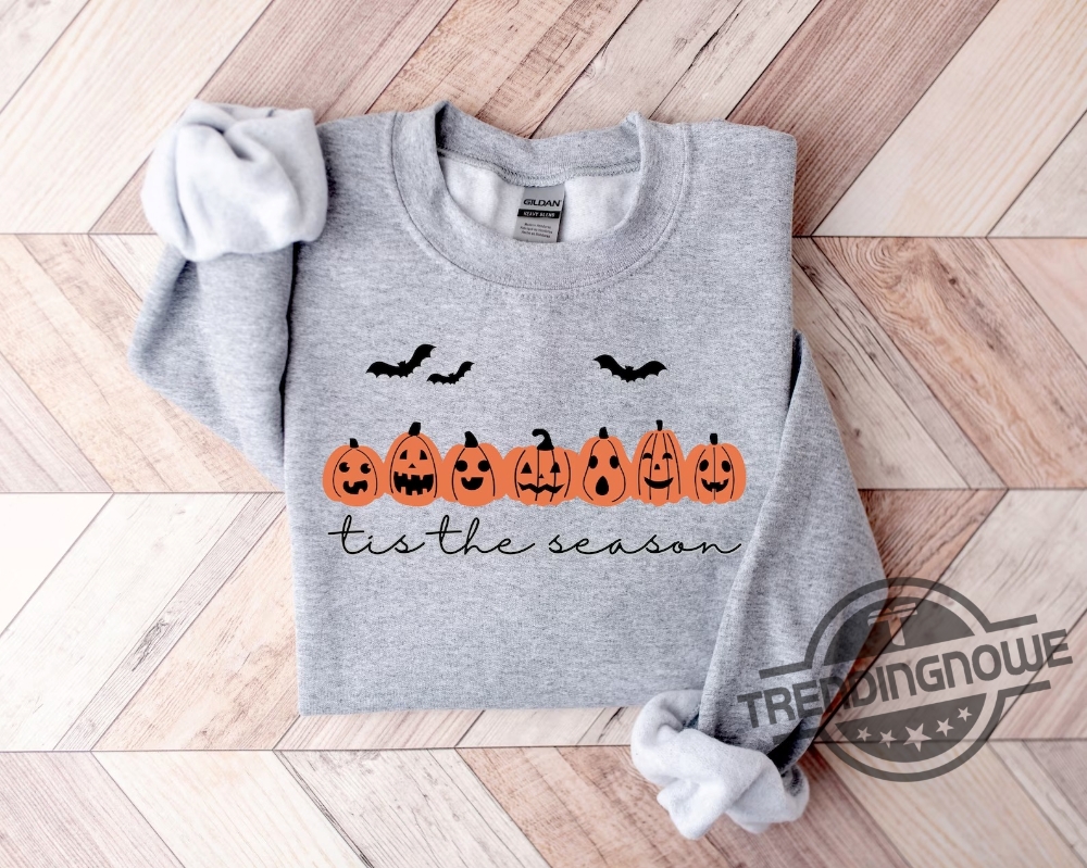 Tis The Season Halloween Sweatshirt, Spooky Season Shirt