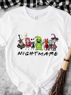 The Nightmare Before Christmas Friends Shirt Jack Skellington Shirt Nightmare Before Christmas Squad Shirt Nightmare Before Christmas Sweater Disney Halloween Shirts Unique revetee 2