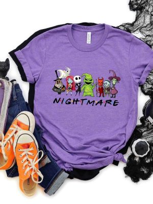 The Nightmare Before Christmas Friends Shirt Jack Skellington Shirt Nightmare Before Christmas Squad Shirt Nightmare Before Christmas Sweater Disney Halloween Shirts Unique revetee 3