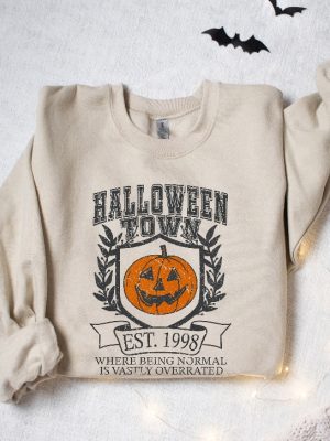 Halloweentown University Sweatshirt Halloween Town Est 1998 Sweatshirt Fall Sweatshirt Pumpkin Shirt Womens Halloween Sweatshirt Halloweentown University Shirt Unique revetee 3