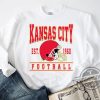 Chiefs Shirt Kansas City Chief Sweatshirt T Shirt Vintage Kansas City Football Crewneck Sweatshirt Chief Sweatshirt Chief T Shirt trendingnowe.com 1