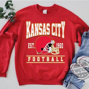 Chiefs Shirt Kansas City Chief Sweatshirt T-Shirt Vintage Kansas City  Football Crewneck Sweatshirt Chief Sweatshirt Chief T Shirt, hoodie, sweater,  long sleeve and tank top