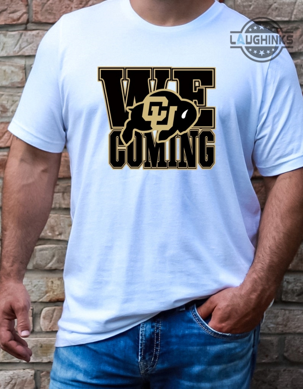 Coach Prime Shirt Sweatshirt Hoodie Double Sided Deion Sanders Tshirt University Of Colorado Buffaloes Coach Prime Football T Shirt We Coming We Keep Receipts