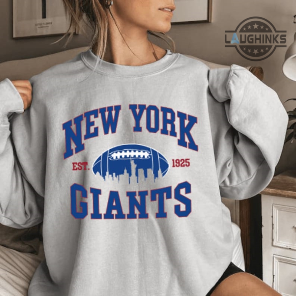 Ny Giants Sweatshirt Mens Womens Ny Giants Football Shirt Vintage New York  Giants Sweatshirts And Hoodies Ny Giants Crewneck Sweatshirt New York  Football Giants Shirts - Laughinks