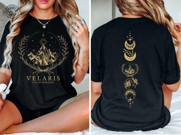 Velaris Shirt Velaris City Of Starlight Sweatshirt The Night Court Shirt Sjm Sweater City Of Starlight Sweater Acotar T Shirt Unique revetee 2