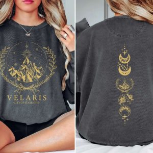 Velaris Shirt Velaris City Of Starlight Sweatshirt The Night Court Shirt Sjm Sweater City Of Starlight Sweater Acotar T Shirt Unique revetee 3