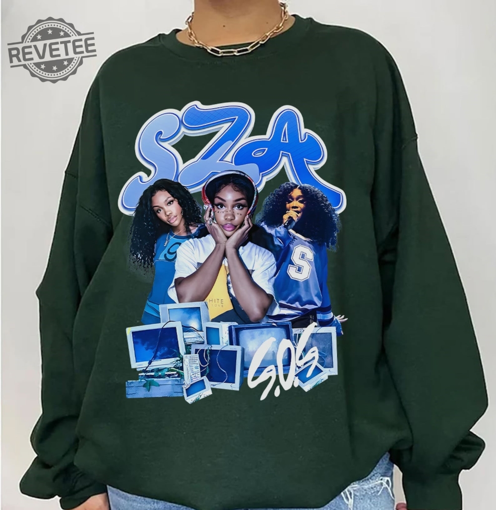 Official sZA Shirt Vintage Sza 90S Tee SZA Photoshoot Sweatshirt