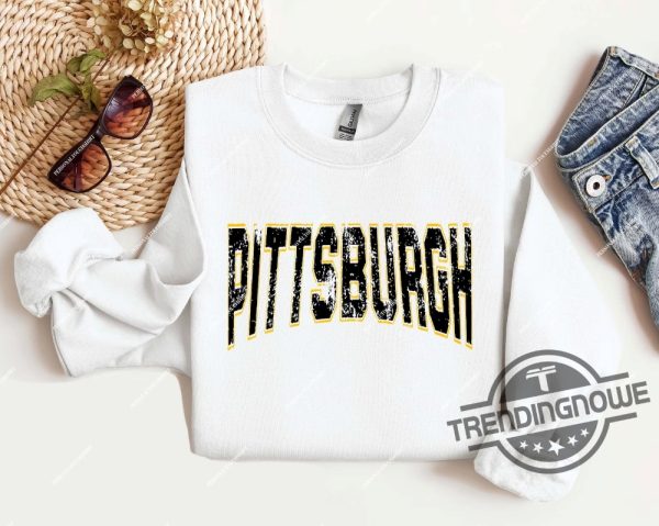 Steelers Shirt Pittsburgh Shirt Pittsburgh Football Sweatshirt Pittsburgh Game Day Shirt Pittsburgh Football Vintage Pittsburgh trendingnowe.com 2