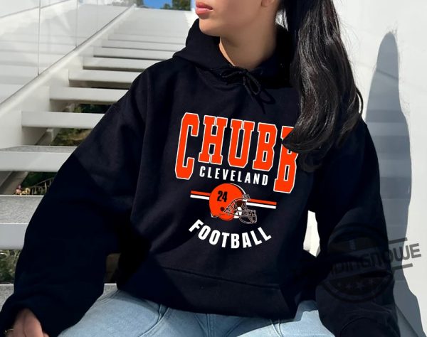 Nick Chubb ShirtNick Chubb Cleveland Football Sweatshirt Vintage Cleveland Football Sweatshirt Cleveland T Shirt Cleveland Hoodie trendingnowe.com 3