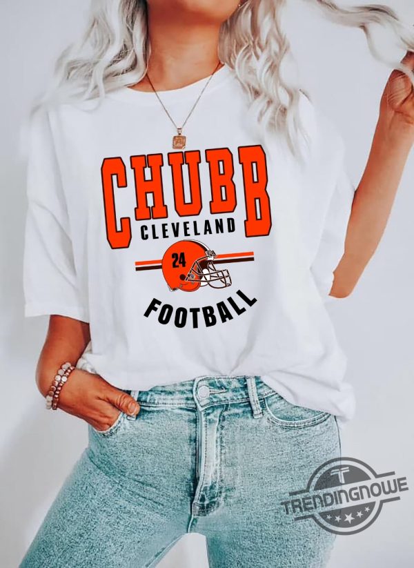 Nick Chubb ShirtNick Chubb Cleveland Football Sweatshirt Vintage Cleveland Football Sweatshirt Cleveland T Shirt Cleveland Hoodie trendingnowe.com 4