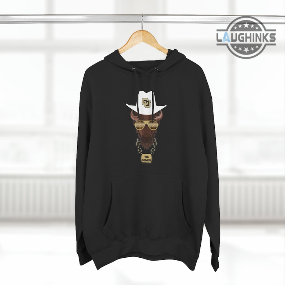 Colorado Buffalo Sweatshirt Tshirt Hoodie Mens Womens Kids Colorado Buffs Sweatshirt Cu Buffs Football T Shirt Colorado Buffaloes Shirts Coach Prime We Coming Shirt