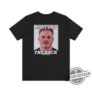 Business in Front Party in Back Zach Bryan Mugshot Shirt trendingnowe.com 4