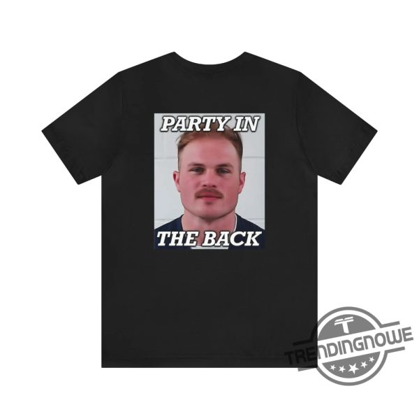 Business in Front Party in Back Zach Bryan Mugshot Shirt trendingnowe.com 4
