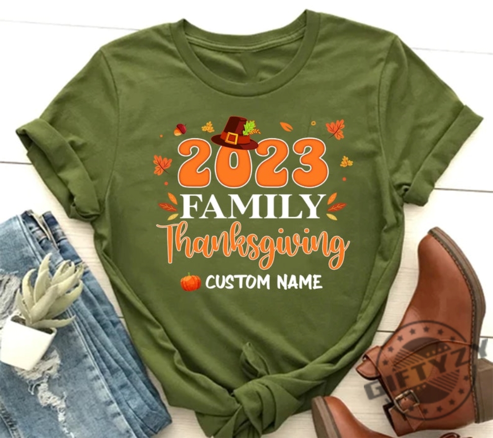 2023 Family Thanksgiving Shirt Family Thanksgiving 2023 Hoodie Matching Family Sweatshirt Thanksgiving Family Tshirt Thanksgiving Party Gift