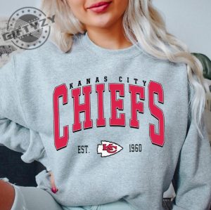 Kansas City Football Sweatshirt Vintage Style Kansas City Football Hoodie Football Tshirt Kansas City Shirt Football Fan Gift giftyzy 6