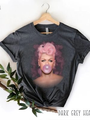 Pink Bubblegum Shirt Trustfall Album Shirt P Nk Summer Carnival 2023 Setlist Trustfall Pink Tour 2023 Music Midtown Pink Summer Carnival Openers Unique revetee 2