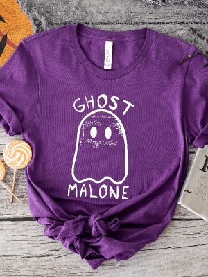 Ghost Malone Halloween Shirt Ghost Malone Shirt Post Malone Nickname Shirt Post Malone Memes Shirt Post Malone Shirtless Unique revetee 3