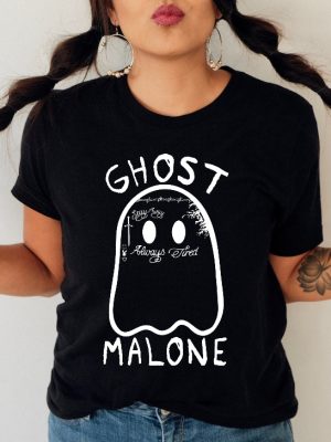 Ghost Malone Halloween Shirt Ghost Malone Shirt Post Malone Nickname Shirt Post Malone Memes Shirt Post Malone Shirtless Unique revetee 4