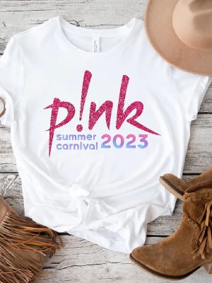 P Nk Summer Carnival 2023 Shirt Pink Merchandise 2023 Pink Tour 2023 Pink Summer Carnival 2023 Shirt Pink Trustfall Album Pink Summer Carnival Merch Pink Concert Merch revetee 4