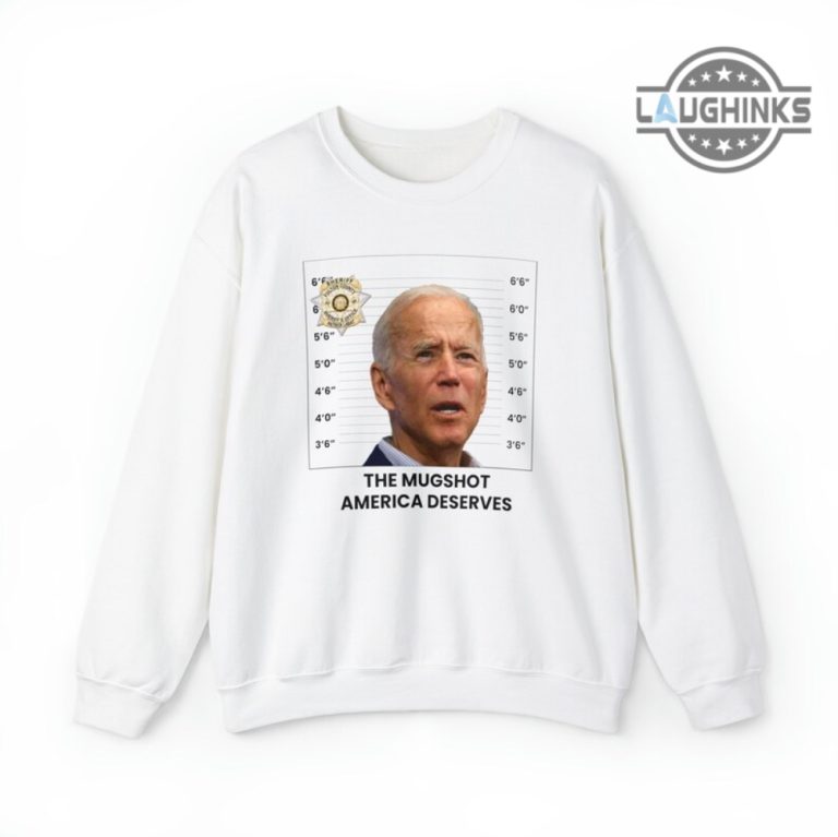 Joe Biden Mugshot Shirt Sweatshirt Hoodie Mens Womens Kids Us President ...