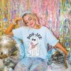 Halloween Shirt Boo Jee Tshirt Trendy Ghost T Shirt Cute Halloween Shirt Shirt For Fall Preppy Womens Tee Boojee Ghost Shirt trendingnowe 3