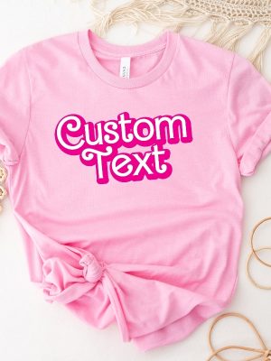 Custom Name Doll Baby Girl Birthday Shirt School Teacher Party Shirt Custom Doll Birthday Gift Custom Barbie Doll Barbie Birthday Party Custom Barbie Doll Of Yourself Shirt revetee 4