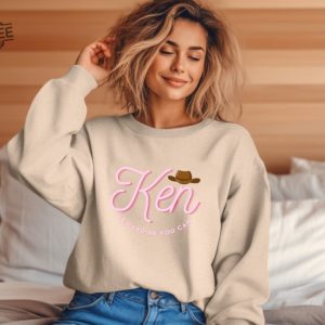 Ken As Hard As You Can Ken Merch Ken Sweatshirt Barbenheimer Margot Robbie Ryan Gosling Ken Pullover Streetwear Teen Crewneck Funny Shirt revetee 3