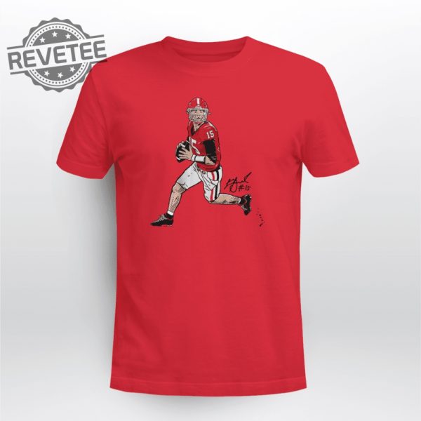 Georgia Football Carson Beck Superstar Pose Shirt Carson Beck Hoodie Carson Beck Sweatshirt New revetee 1