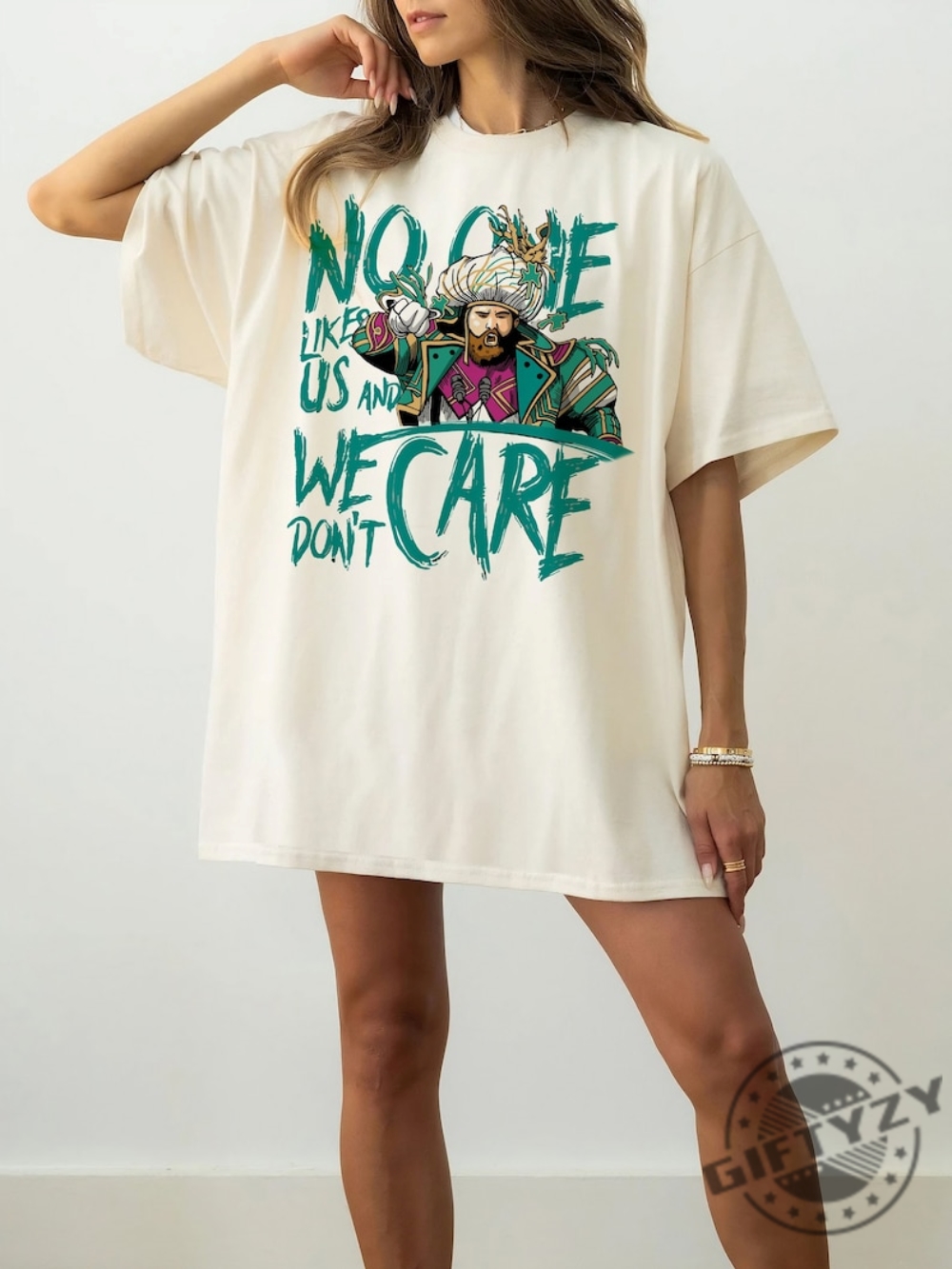 Jason Kelce Shirt Sweatshirt Hoodie Mens Womens No One Like Us And We Dont  Care Shirt Philadelphia Eagles Football Team Shirts Jason Kelce Super Bowl  - Laughinks