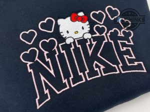 hello kitty sweatshirt tshirt hoodie embroidered nike hello kitty sweatshirt embroidery hello kitty nike hoodie embroidered cute hello kitty my melody shirts laughinks 1