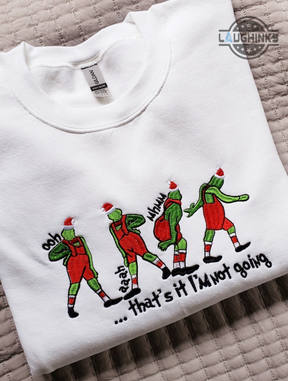 The grinch store sweatshirt