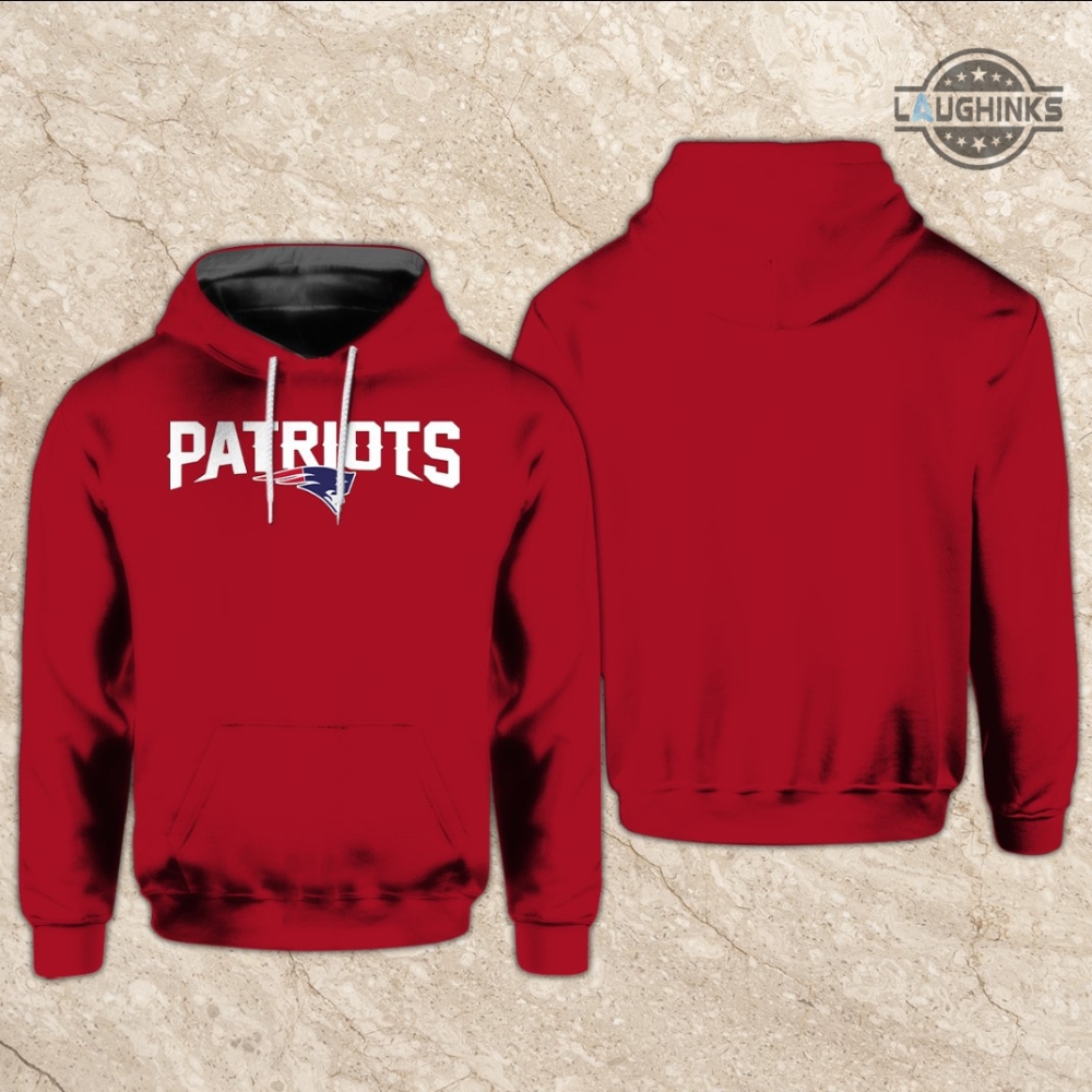 Patriots hot sale red hoodie