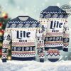 miller lite ugly christmas sweater lite beer of miller artificial wool sweatshirt miller lite alcohol content christmas sweater xmas gift laughinks 1