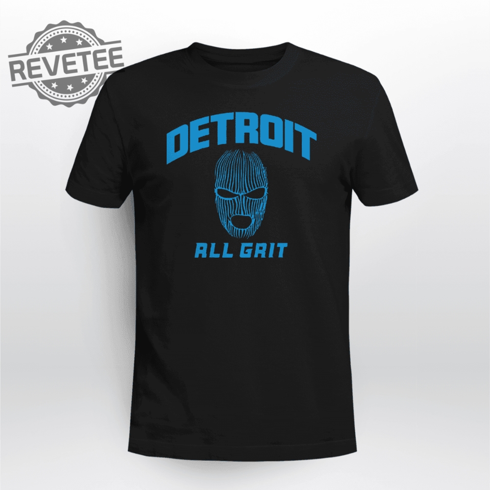 Detroit Ski Mask Shirt Blue Ski Mask Near Me Shirt Detroit Lions