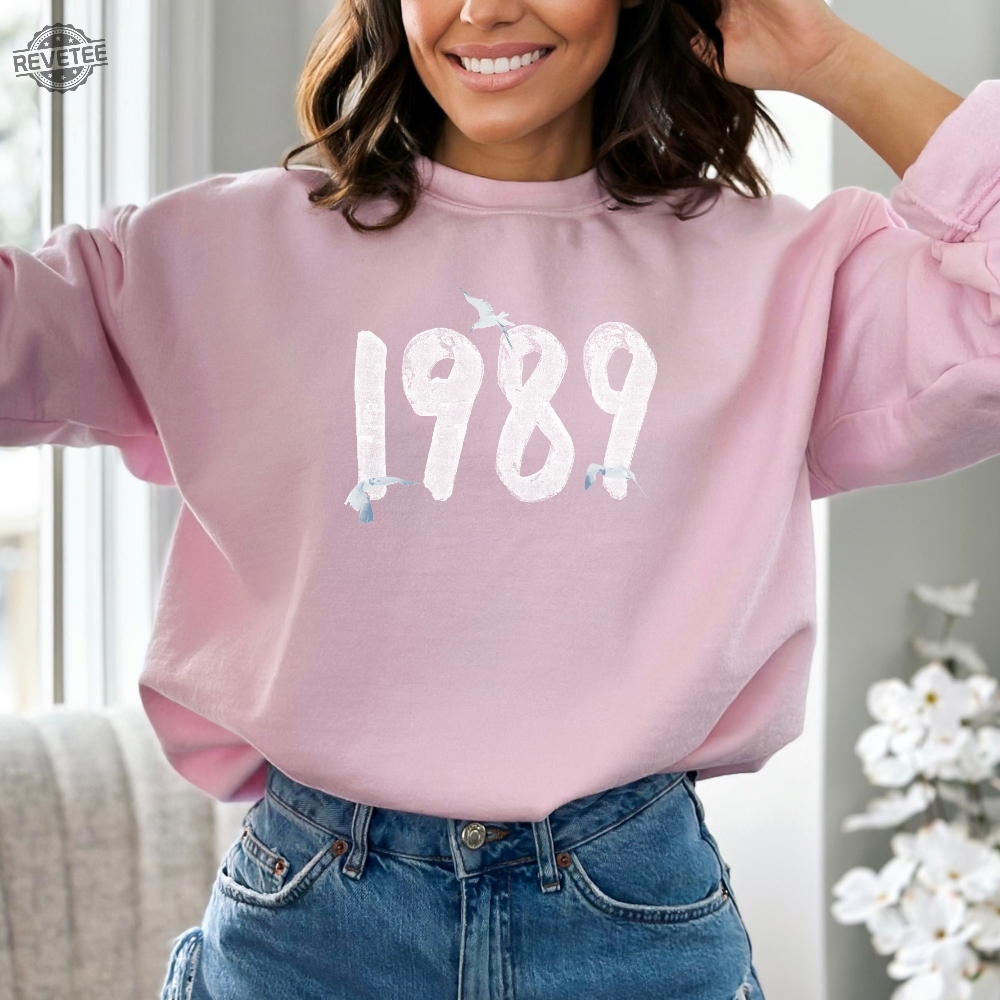 1989 Sweatshirt 1989 Crewneck 1989 Shirt Taylor Swift Vault Shirt Taylor  Swift 1989 Vault Shirt Taylor Swift Blue Sweatshirt Taylor Swift Merch 1989 Taylor  Swift Sweatshirt New - Revetee