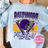 Limited Sunday Retro Baltimore Ravens Helmets Nfl Tshirt Vintage Fan Shirt Football Hoodie Gift For Football Fan Sweatshirt 2023 giftyzy 3